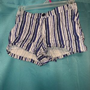 Striped shorts